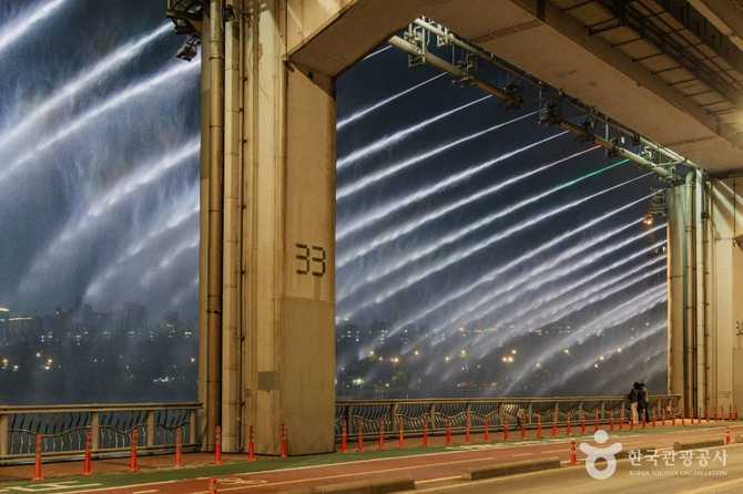 반포대교 달빛무지개분수: 서울 한강의 야경 명소와 특별한 분수쇼 5