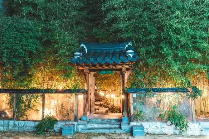 상주 도심 한옥 티하우스, 우림에서 전통차와 휴식을 즐기세요