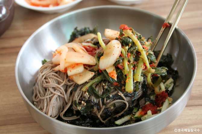 화성 동탄 맛집 추천, 생곡메밀막국수의 정통 맛과 인기 메뉴 2