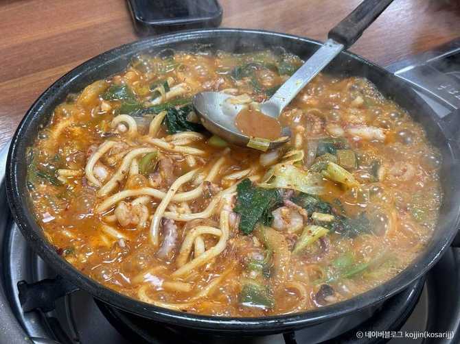 부산 금정구 오륙도낙지, 낙곱새 전골 맛집 추천 2