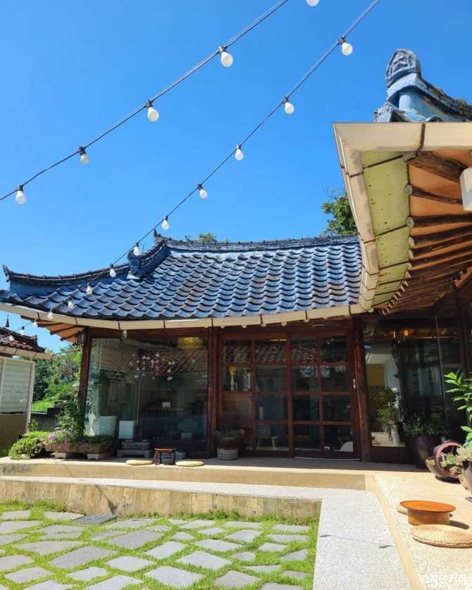 경기도 화성시 장지안길의 한옥 카페, 지안커피 소개 2