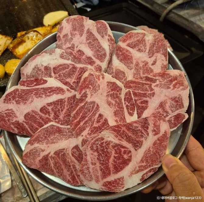 경기도 용인시 냉동 삼겹살 맛집, 로스구이 에그와 소개 4