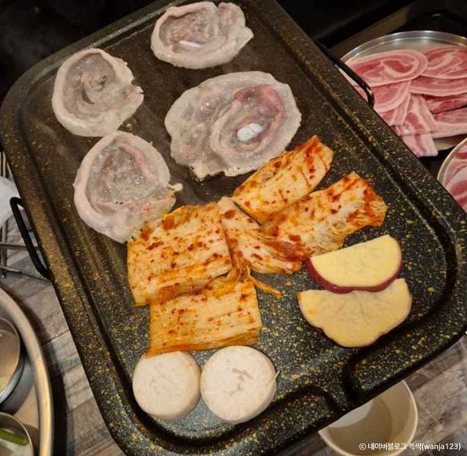 경기도 용인시 냉동 삼겹살 맛집, 로스구이 에그와 소개 5