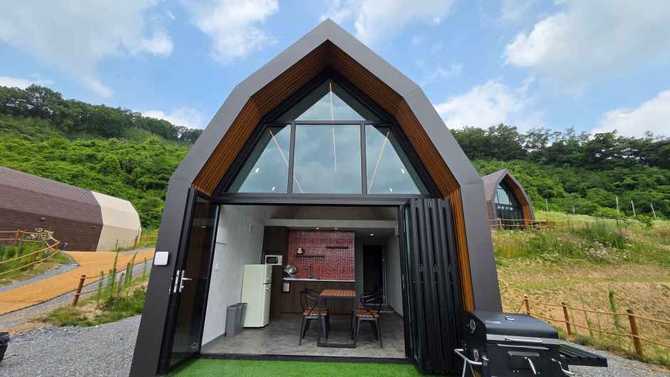 제천 오차드블리스 글램핑 숙소, 자연 속 프라이빗 휴식 추천 18