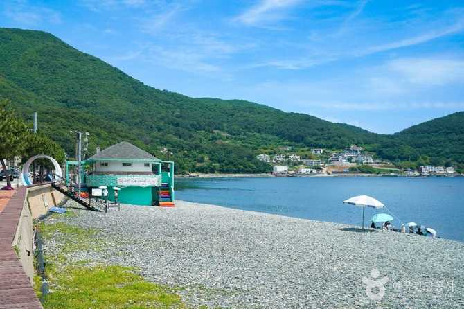 거제도 학동 흑진주 몽돌해변 여행 가이드 및 관광 정보 2
